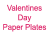 Valentines Day Plates