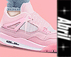 4's Sneakers Pink n/s