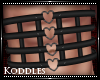 !K! Heart Cage Belt M