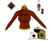 JUSTRE SWEATER BRZGLD