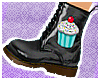 Cupcake Boots - Black
