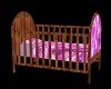 Baby Crib Purple