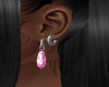 slv Pink Stone earrings