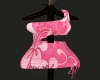|DA| Pink Hibscus Dress