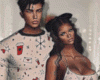 Xmas Pajams M Couple