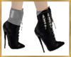 Vamp locked ankle boots