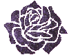 A Purp Glitter Rose