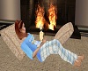 Chat Fireplace Pillows