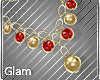 Ruby Red Gold Necklace