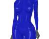 Blue Plastic bodysuit