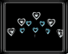 Teal Beating Heart