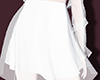 White high waist skirt