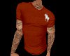 Red Muscle Polo Tee