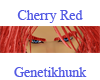 Cherry Red Eyebrows