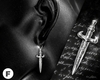 â. Dagger Earrings F