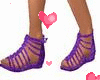 baby purple sandals 