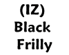 (IZ) Black Frilly