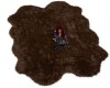 Large Brown Fur Rug