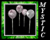ML~Balloons Mauve Silver