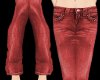 Red Flare jeans/SP