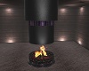 (Purple)Center Fireplace