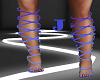*J* Blue Ombre Heels