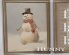H. Christmas Framed Art