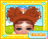 KID POM POM GINGER HAIR