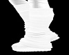 Leg Warmer Boots-White