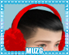 M| Strawberry Earmuffs M