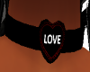 Heart "Love" Collar