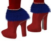 Red & Blue Boots