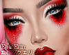 Red Harley Quinn Makeup