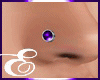 DIAMOND NOSE STUD PURPLE