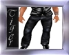 Pantalon cuero negro cb