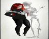Dancing with skull