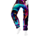 Colorful Skull Pants M