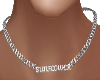Sunflower Chain Silver