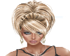 blond extreme updo
