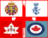 Canadian Military Flag
