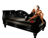 lounge cuddle blk silver