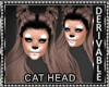 Cat Head White