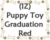 Puppy Toy Graduate Red