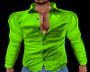 Silk Lime Shirt *M