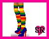 Clown Boots w/Stockings