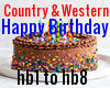 Country&Western HappyBda