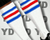 Whites Socks|ABA stripes