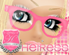 -H-Brit Pink NerdFrames