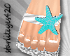 *Starfish Flops - Aqua