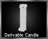 Derivable Decor Candle